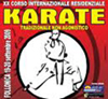 Successo di partecipazione al XX° Corso Internazionale Karate Tradizionale Fijlkam