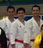 Luca Valdesi con la squadra di kata e Laura Pasqua nel kumite, guidano gli Azzurri nella prima giornata degli Open d’Italia