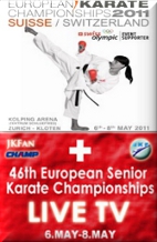 Al via gli Europei di Karate – In diretta dalla sede di gara