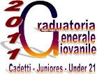 Graduatoria Generale Giovanile 2011 classi Cadetti, Juniores ed Under 21