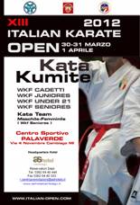 Sono aperte le iscrizioni al XIII Karate Italian Open