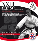  XXIII Corso Internazionale Residenziale Karate Tradizionale e non agonistico