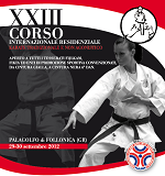 Fine settimana con il  XXIII Corso Internazionale Residenziale Karate Tradizionale e non Agonistico