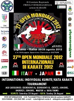 27° Open Internazionale di Lignano, Stage Internazionale Estivo e 6° Seminario Specialistico