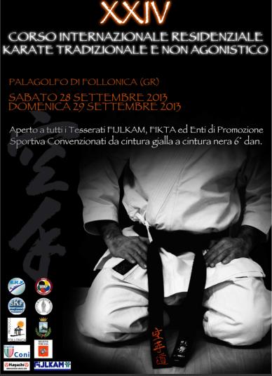 XXIV Corso Internazionale di Karate Tradizionale e Non Agonistico