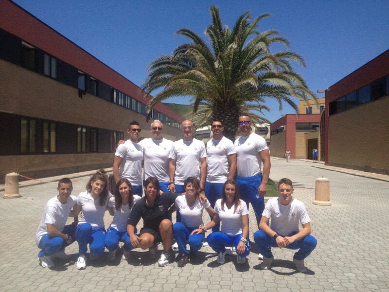 XVII GIOCHI DEL MEDITERRANEO: squadra in partenza