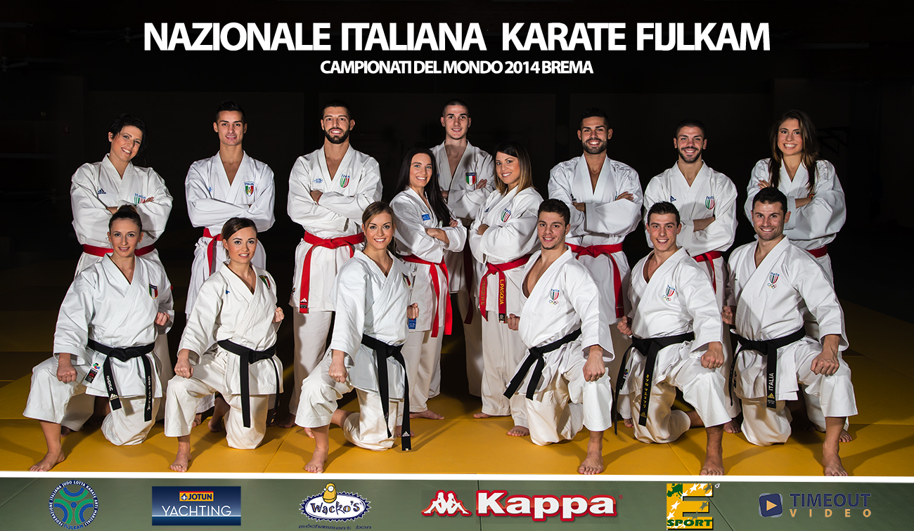 La Nazionale Italiana di Karate pronta per il Mondiale di Brema