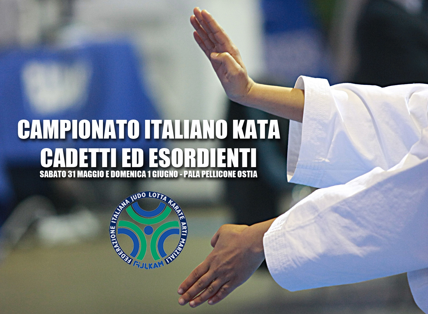 Al Pala Pellicone I Campionati Italiani di Kata Esordienti e Cadetti