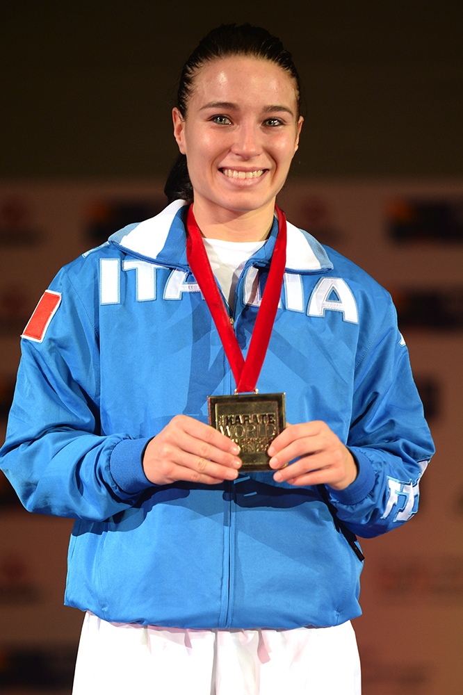 Sara Cardin è la nuova Campionessa del Mondo di Karate