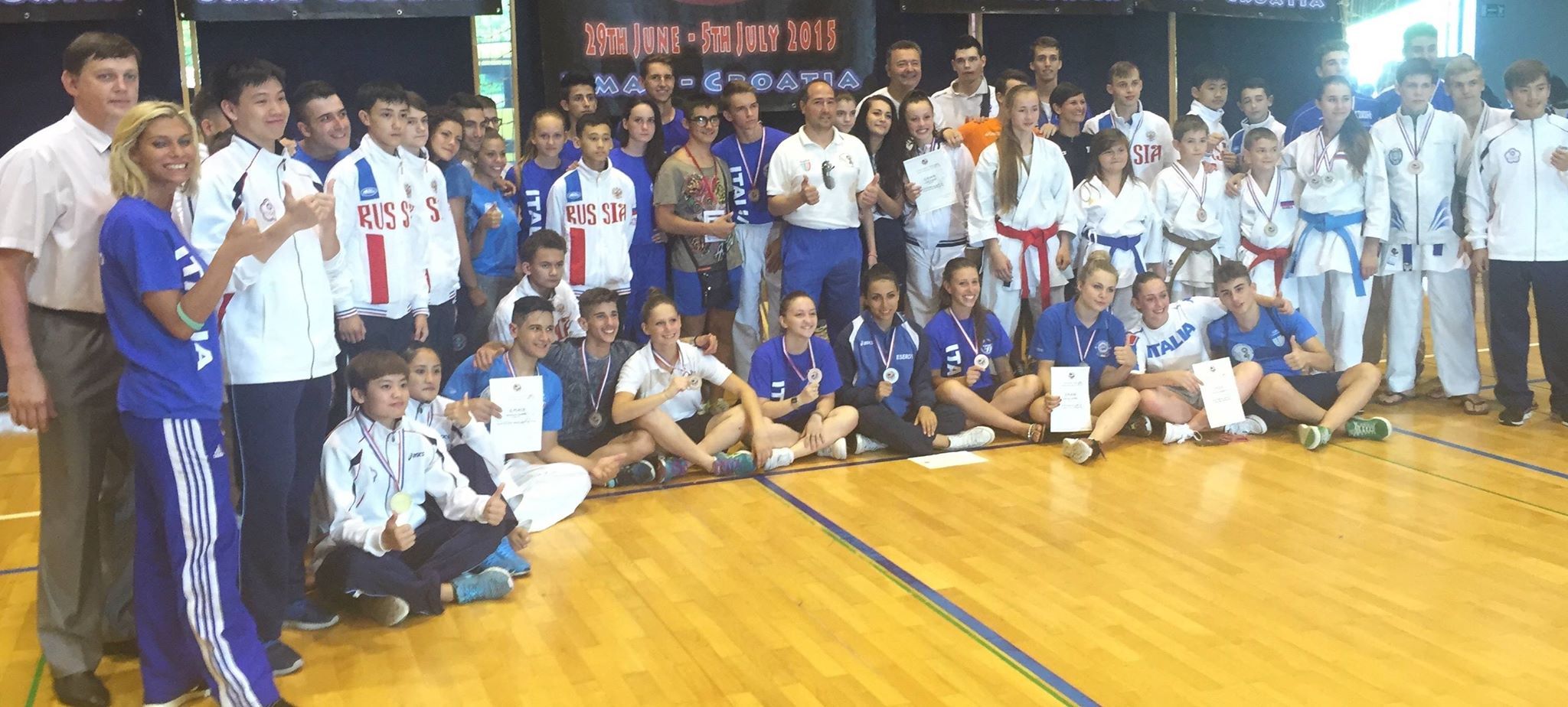 8a Karate1 Youth Cup - Umag (Croazia) 4/5 Luglio 2015
