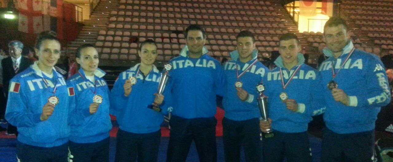 Doppio oro per il Kata ad Almere, Torino incorona i Campioni Assoluti