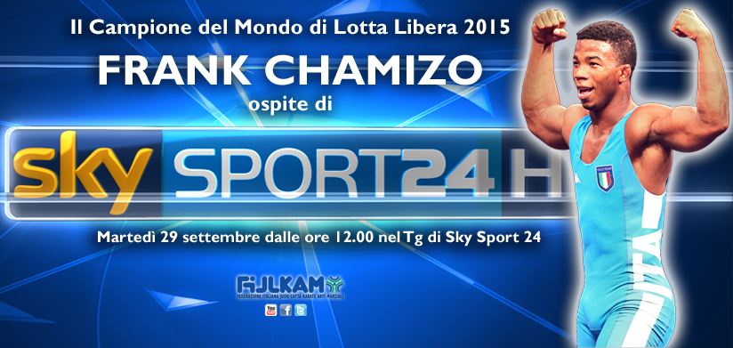 Frank Chamizo ospite a Sky Sport 24