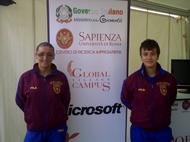 Le azzurre Guglielmi e Di Bella al “Global Village Campus”