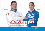 Giulia e Andrea “testimonial” per la Robe di Kappa