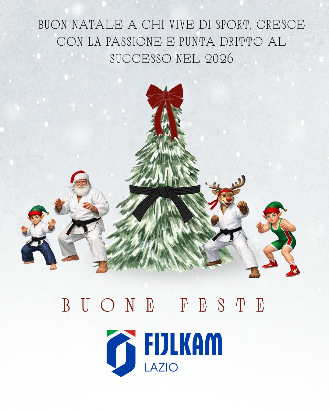 Biglietto Di Auguri – Karate E Arti Marziali Con Bandiera Giapponese – Interno Vuoto, Formato 144x148 Mm, Busta Inclusa