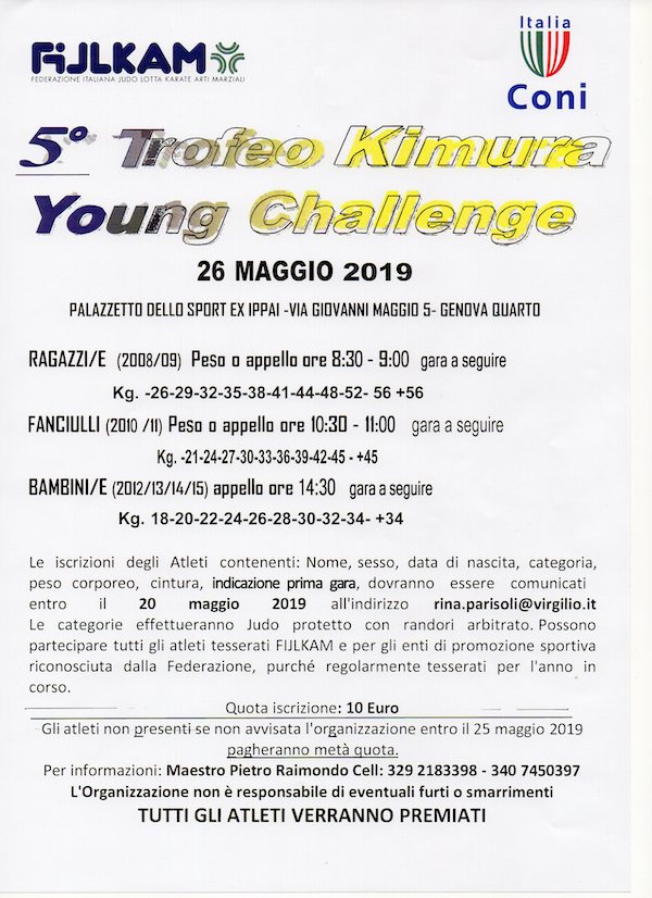 5° Trofeo Kimura