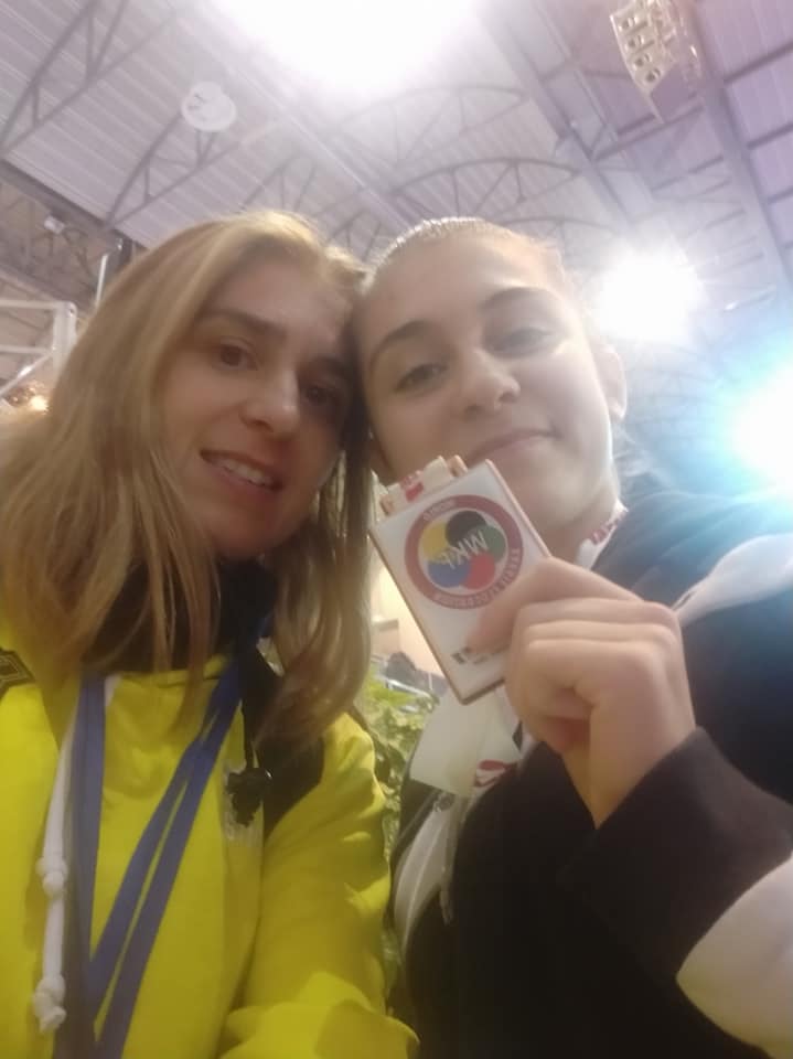 Micol Genta con la coach (e mamma) Raffella Carlini