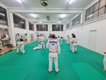 Cerimonia di affiliazione del judo CUS Macerata alla FIJLKAM