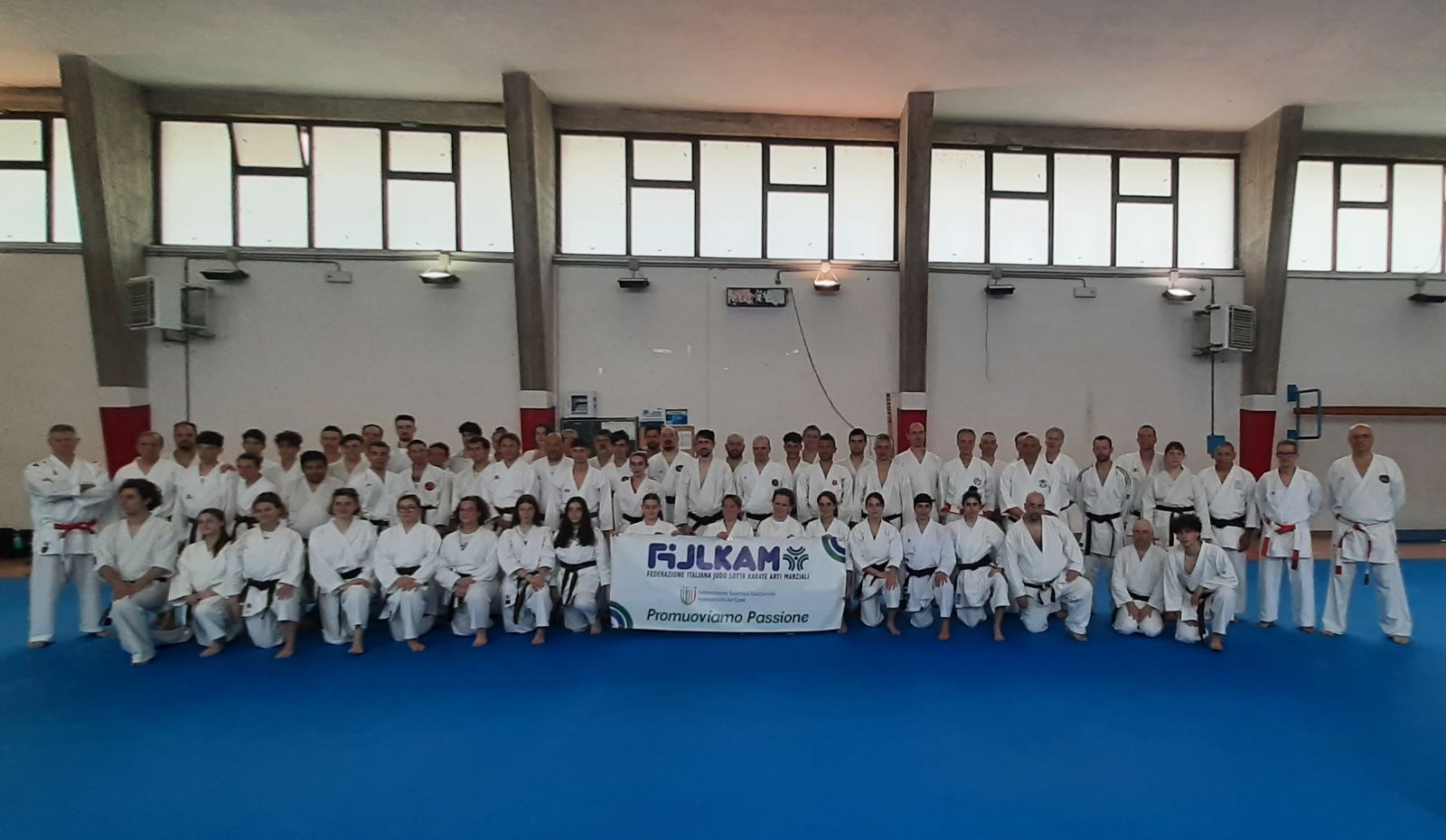 FIJLKAM Catania Karate Course Prepares Over 100 Athletes for Dan Exams FIJLKAM Catania Karate Course Prepares Over 100 Athletes for Dan Exams
