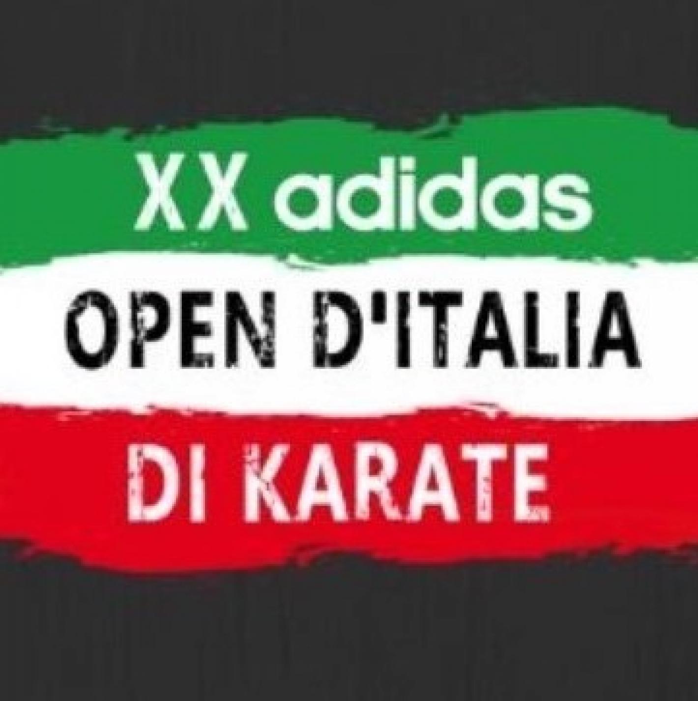 20 adidas open italia karate