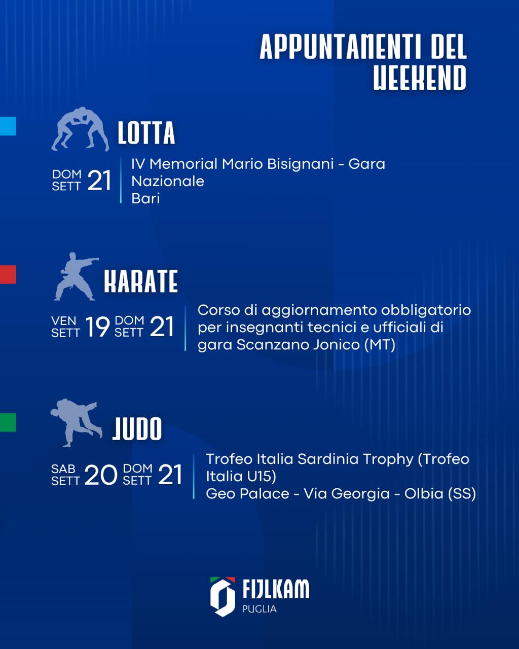 Weekend 20 21 settembre