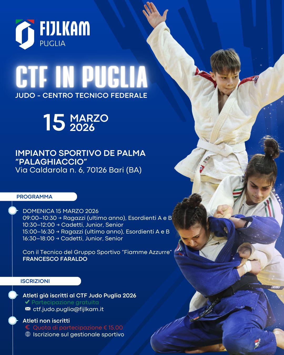 CTF 2 Judo Puglia