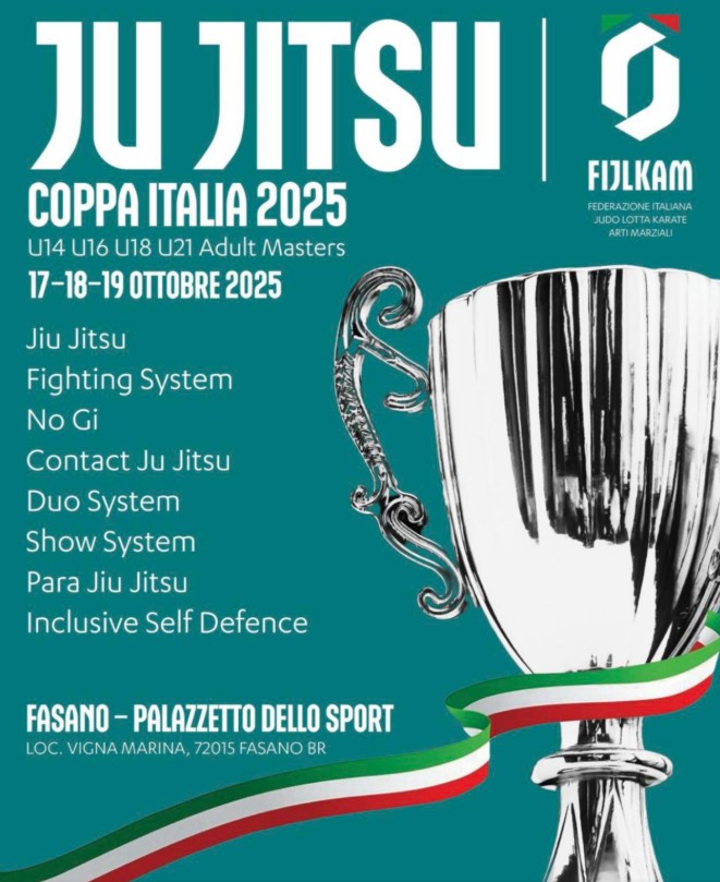 Jujitsu coppa italia locandina