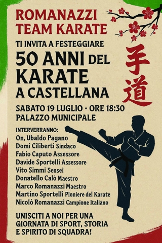 mezzo secolo karate