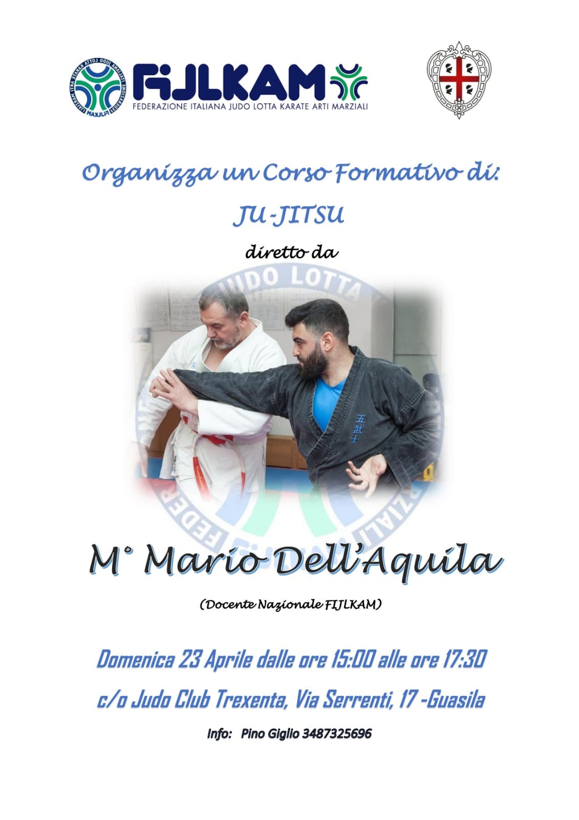 Locandina corso Ju Jitsu