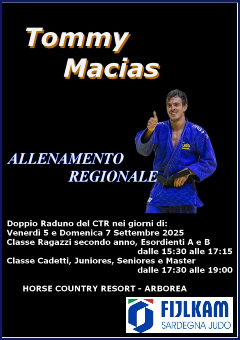 Locandina allenamento settembre