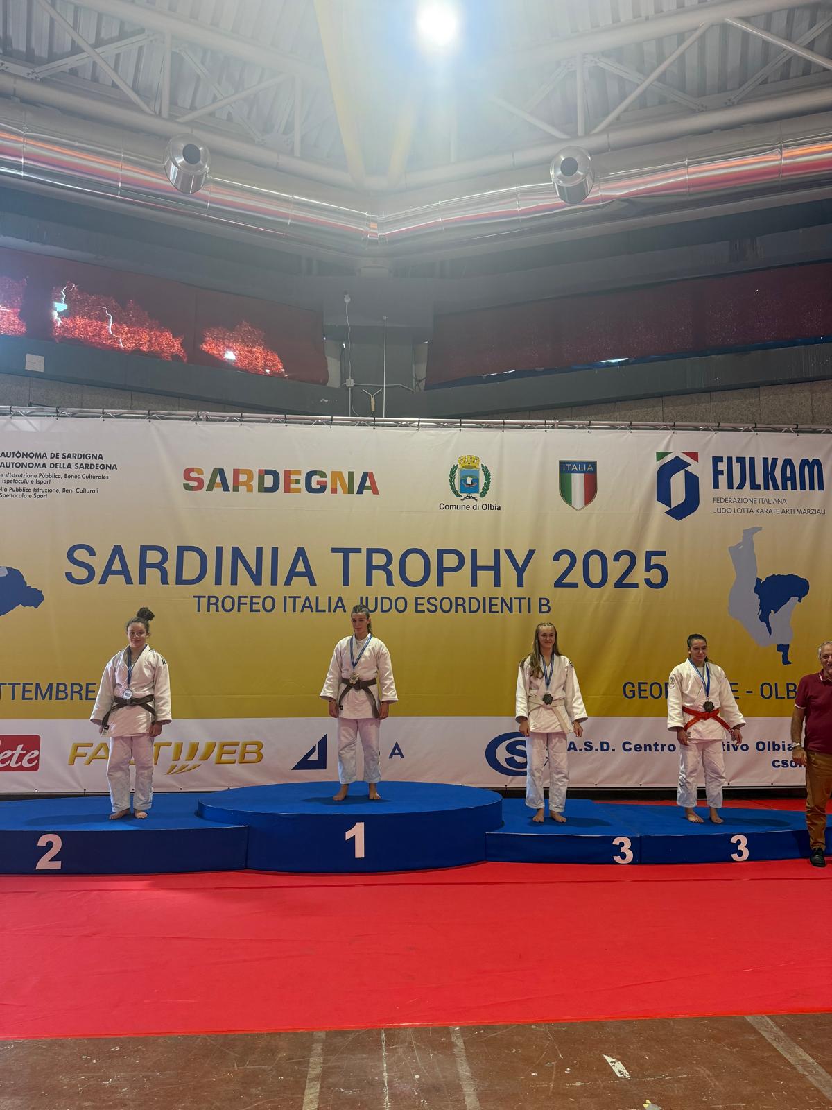 Podio di Francesca Sechi