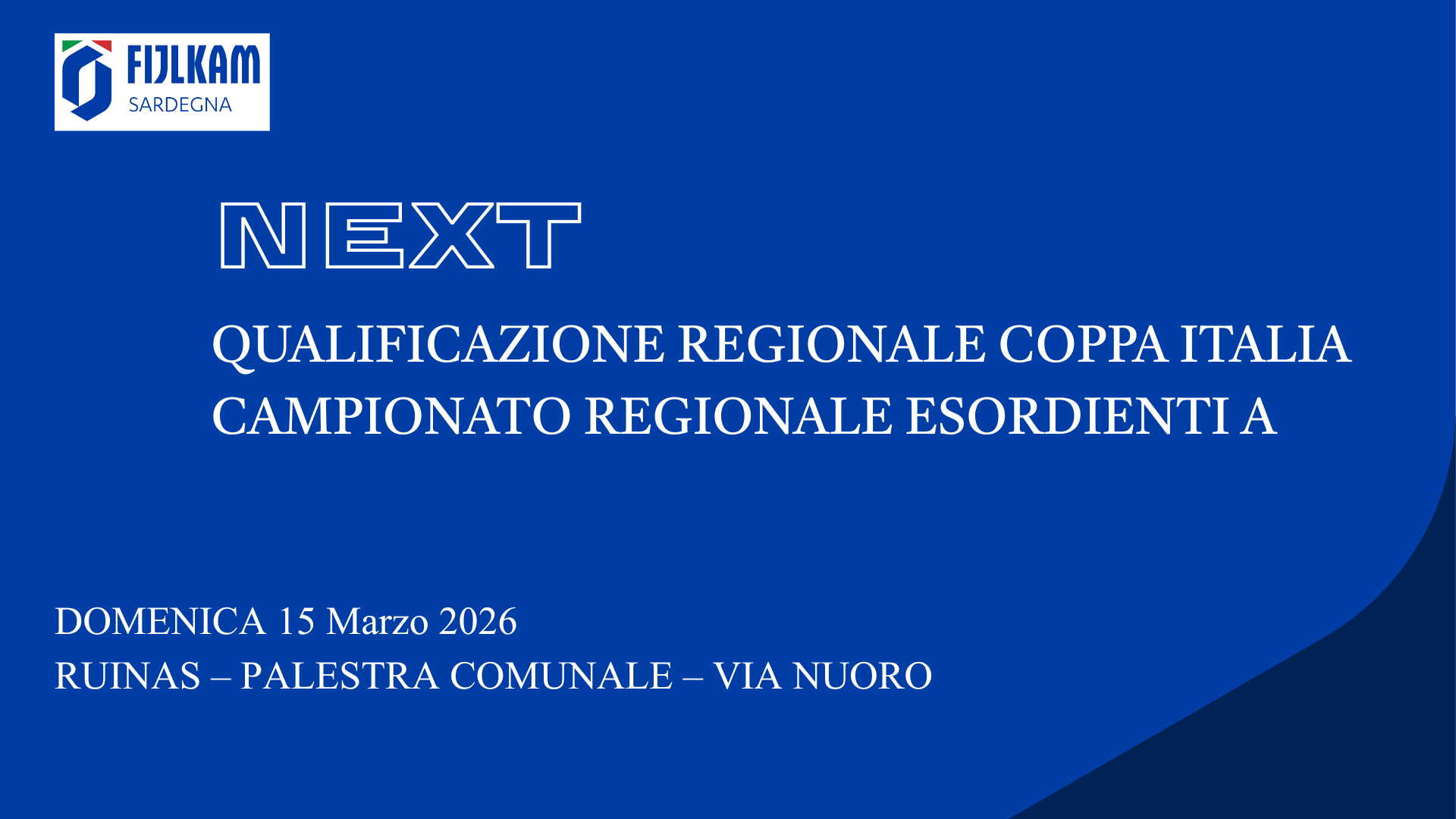 FRQ Coppa Italia e CR ESA