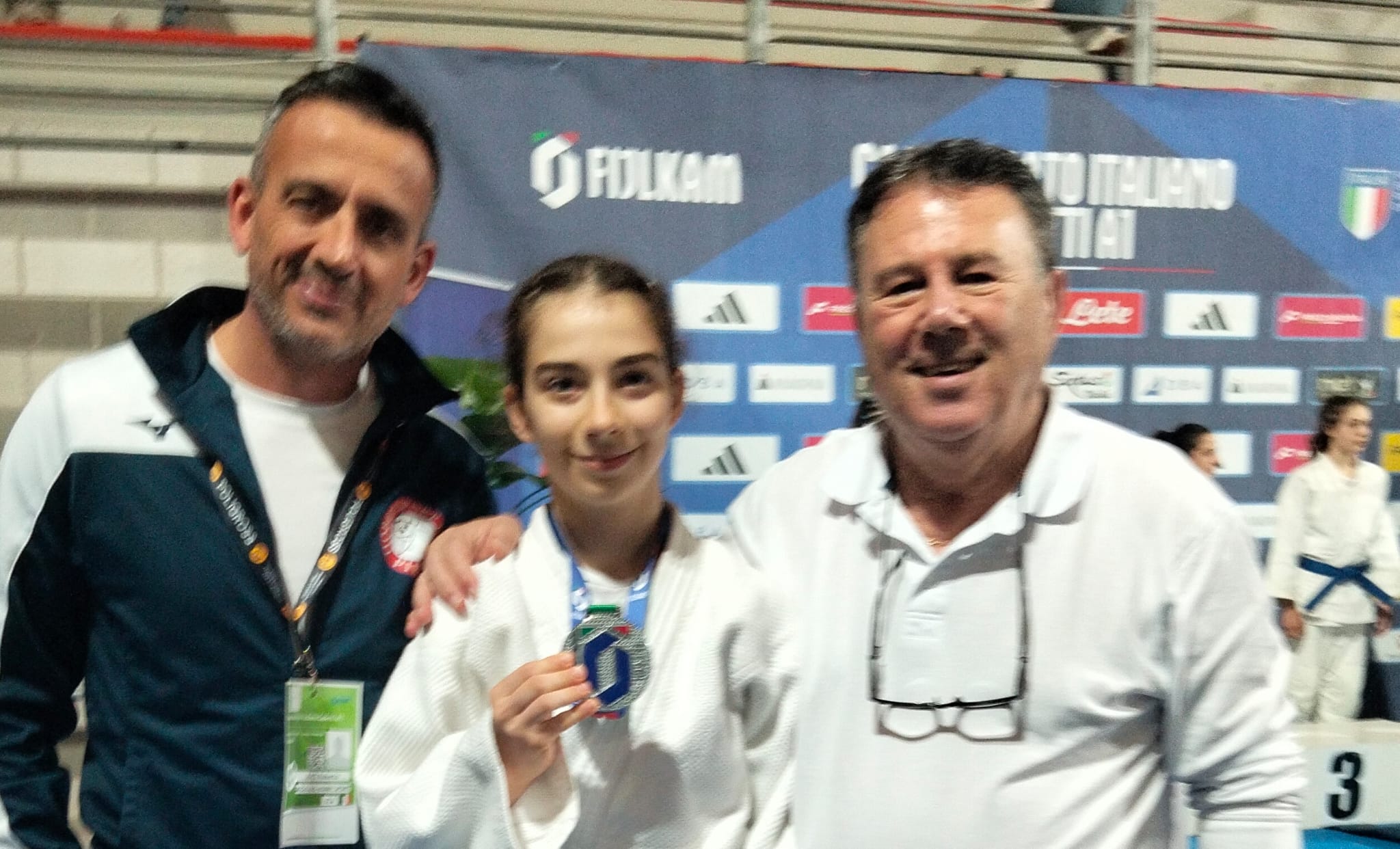 Alice Paribello ed i tecnici della Hobby Sport