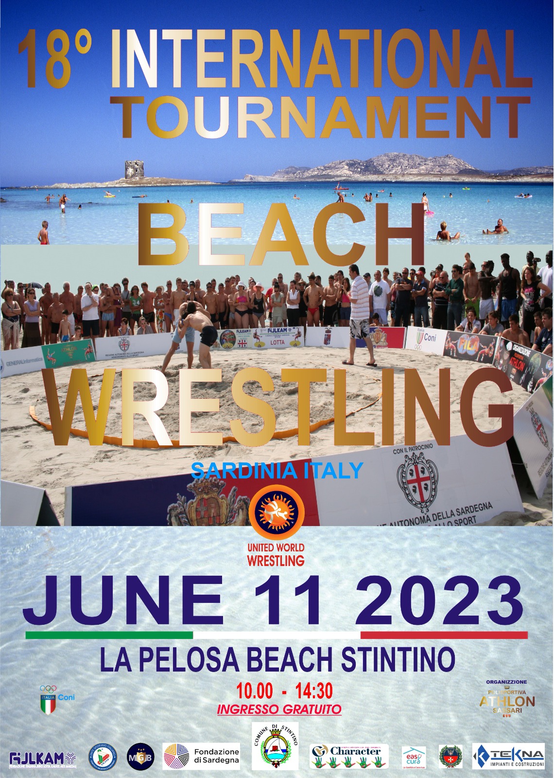 Torneo Beach Wrestling