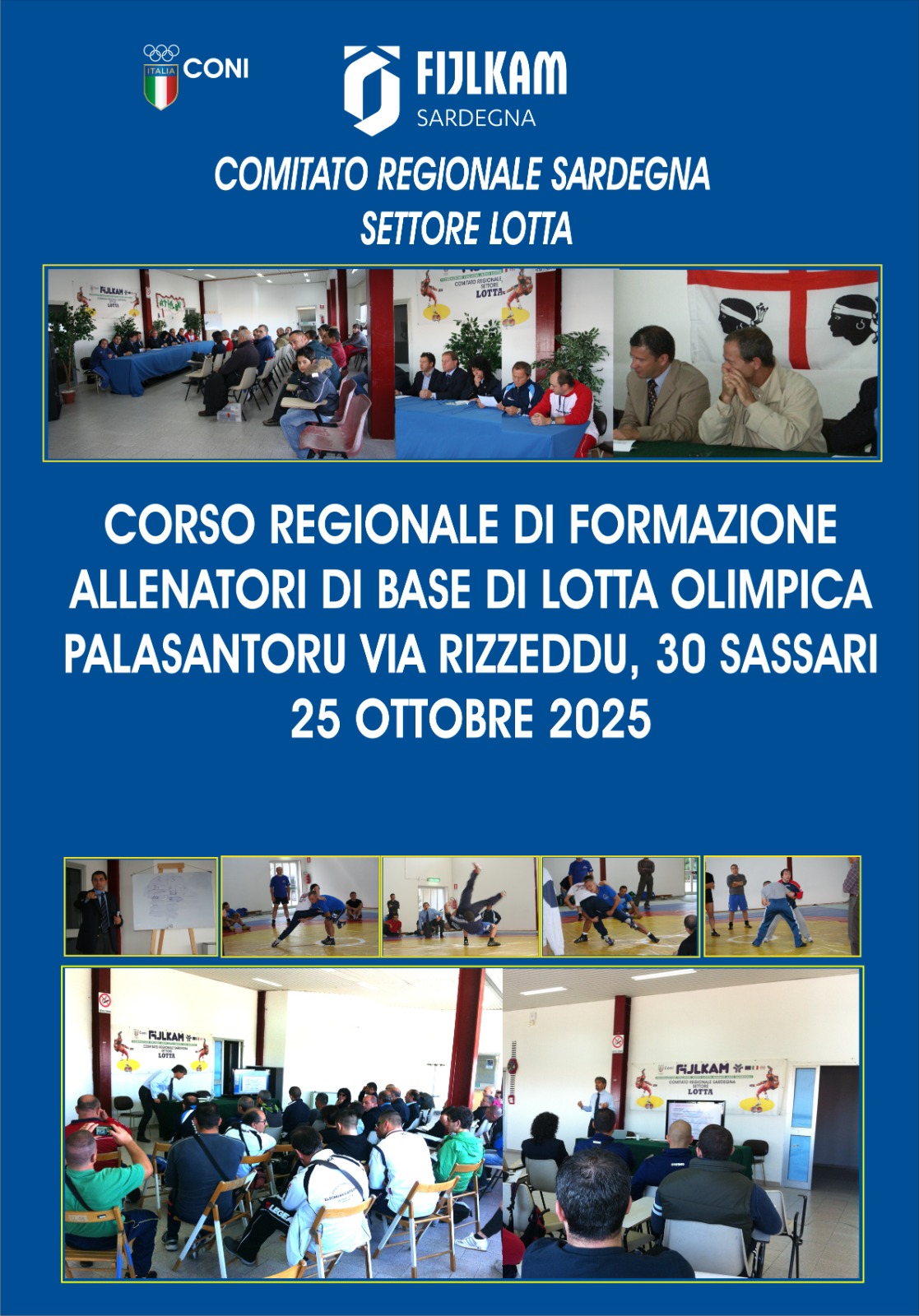 Corso formazione allenatori lotta