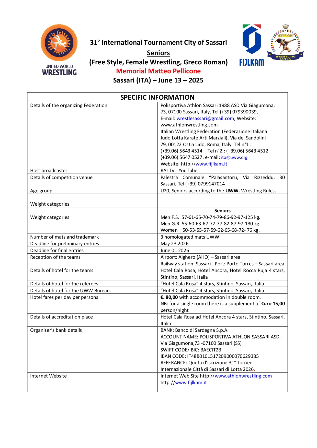 City of Sassari 2026 5