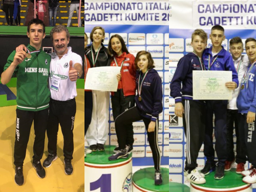 Campionato Ita Kumite Cad 2018 podi LQ