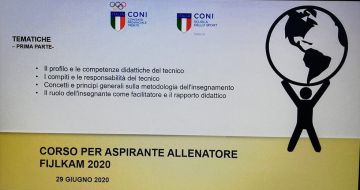 Corso Aspiranti Allenatori - CONI FIJLKAM