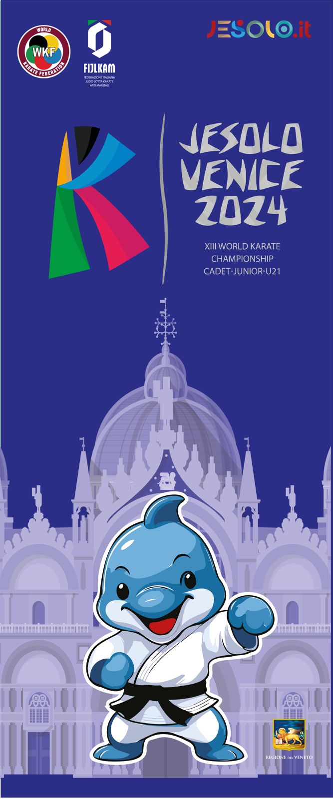 locandina con mascotte 2024