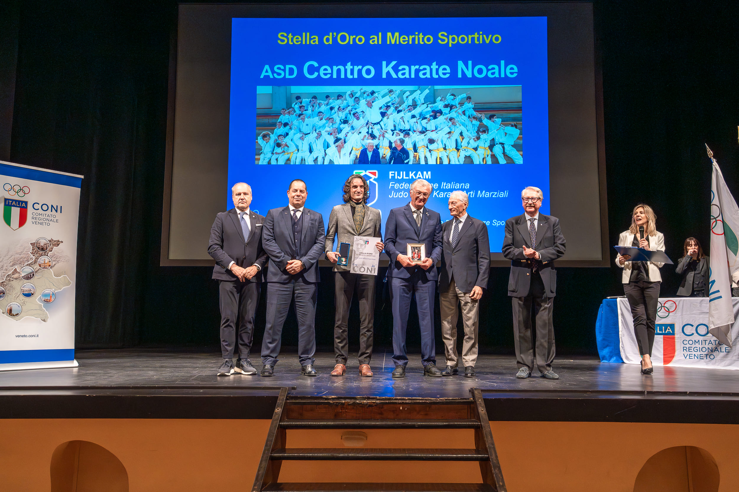 centro karate noale stella oro merito sportivo