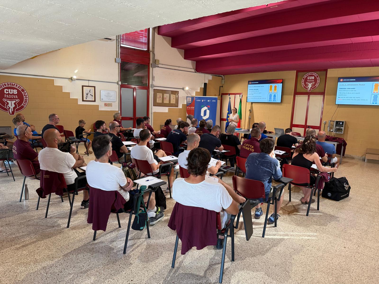 corso formazione allenatore base e aggiornamento lotta 2025 2